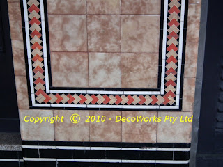 Pymble street level tiles