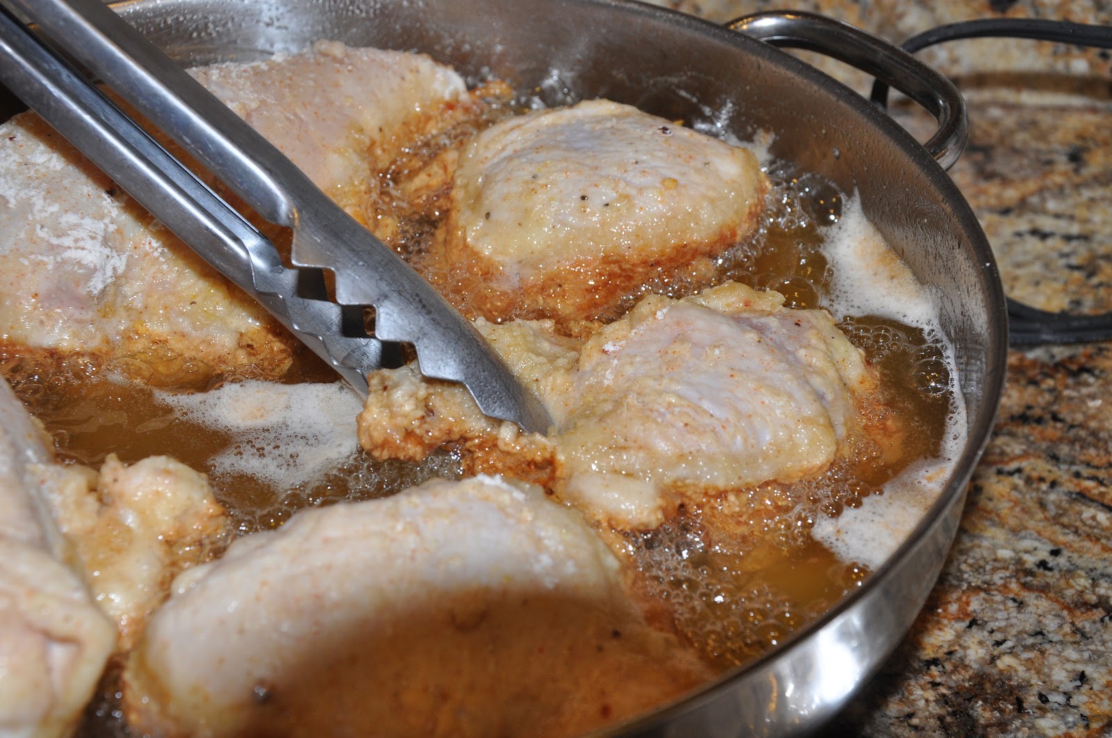 RedheadWhite&Food Tommy D's Southern Fried Chicken, with Honey Cayenne