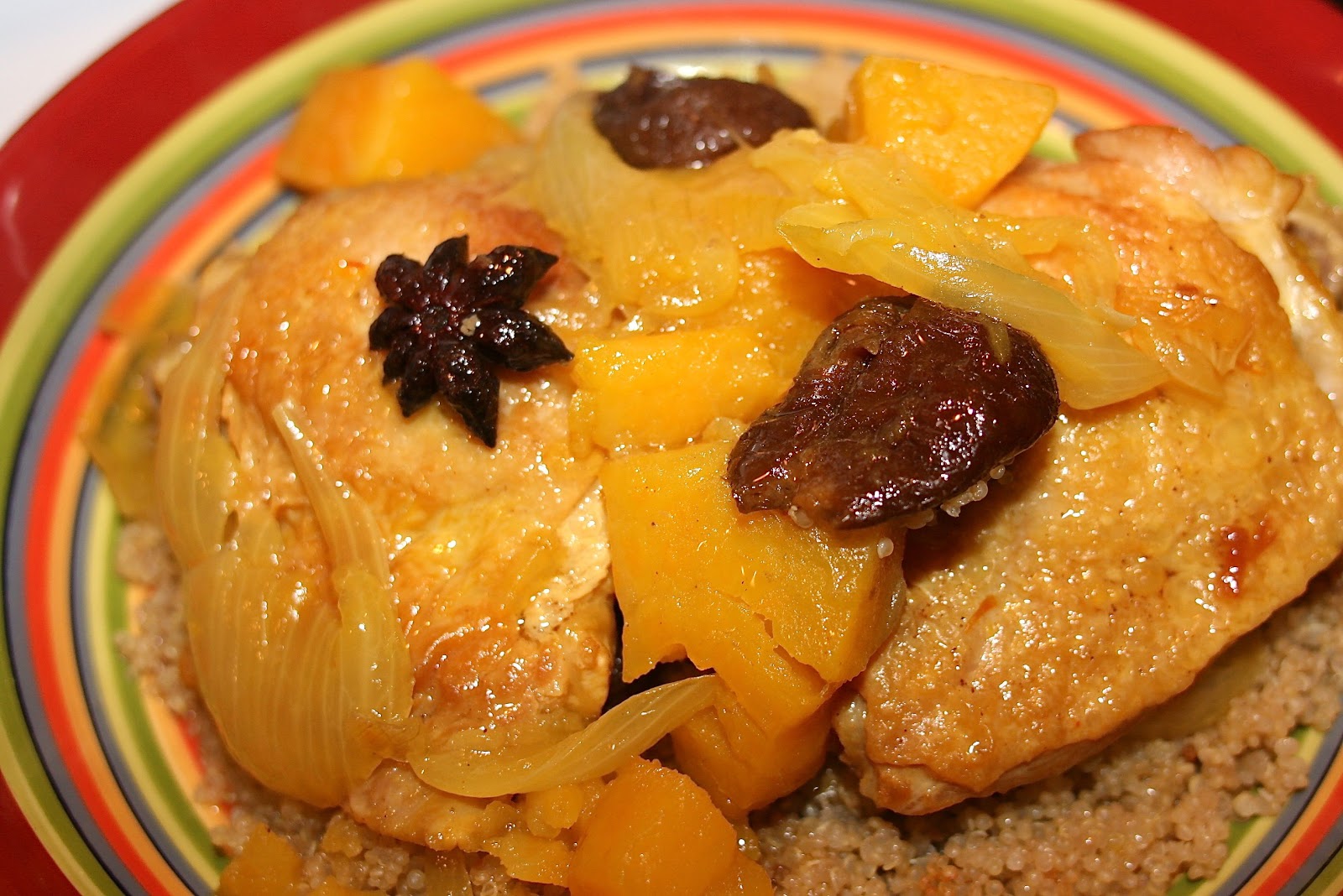 Chicken Tagine with Sweet Potatoes and Prunes French Fridays with