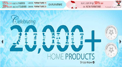 FabFurnish.com: Online Shopping Destination for Furniture, Furnishings, Decor & Kitchenware Discount Coupon Codes Valid Till 31 Dec 2013 !!!
