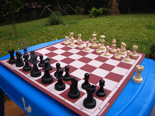 The 2012 Olympiad chess set.