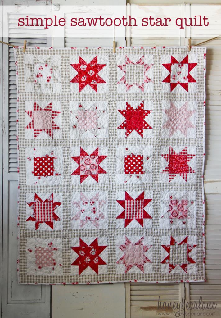 Quilt Inspiration Free pattern day! Red and white quilts (part two)