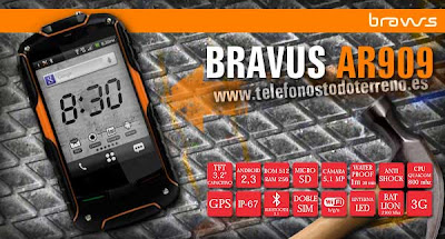 El Smartphone Todoterreno Bravus AR909 1