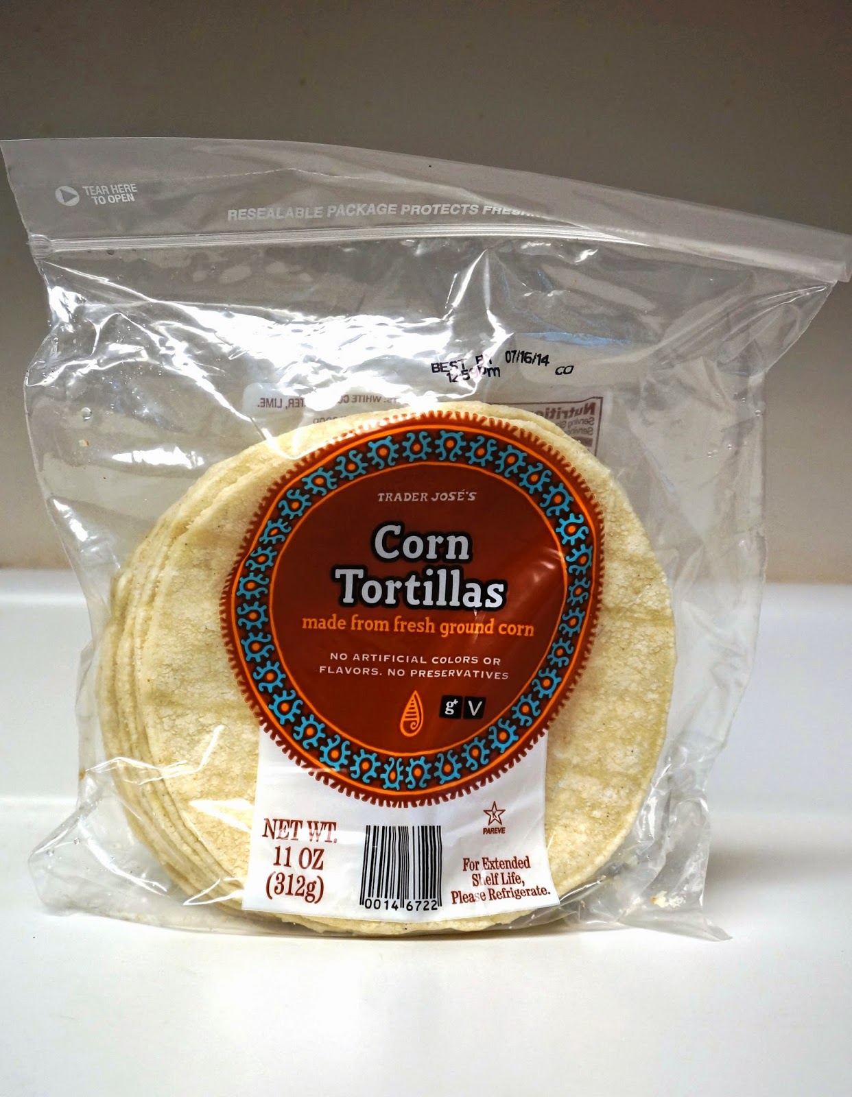Exploring Trader Joe's Trader Joe's Corn Tortillas