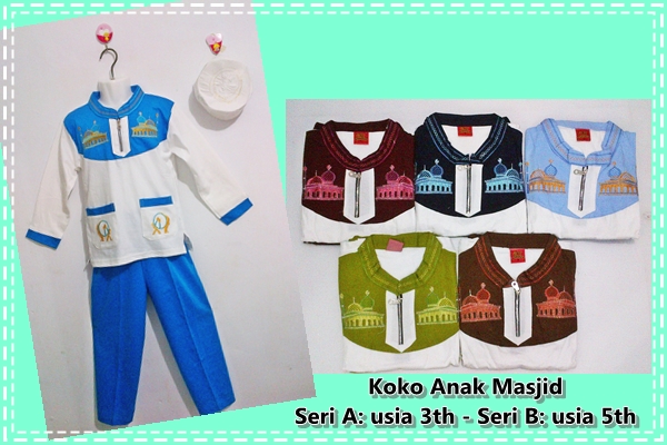 baju akad nikah laki laki koko modern