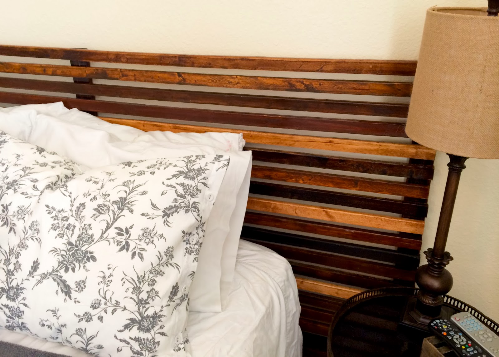 life enlivened: DIY Wooden Headboard Project