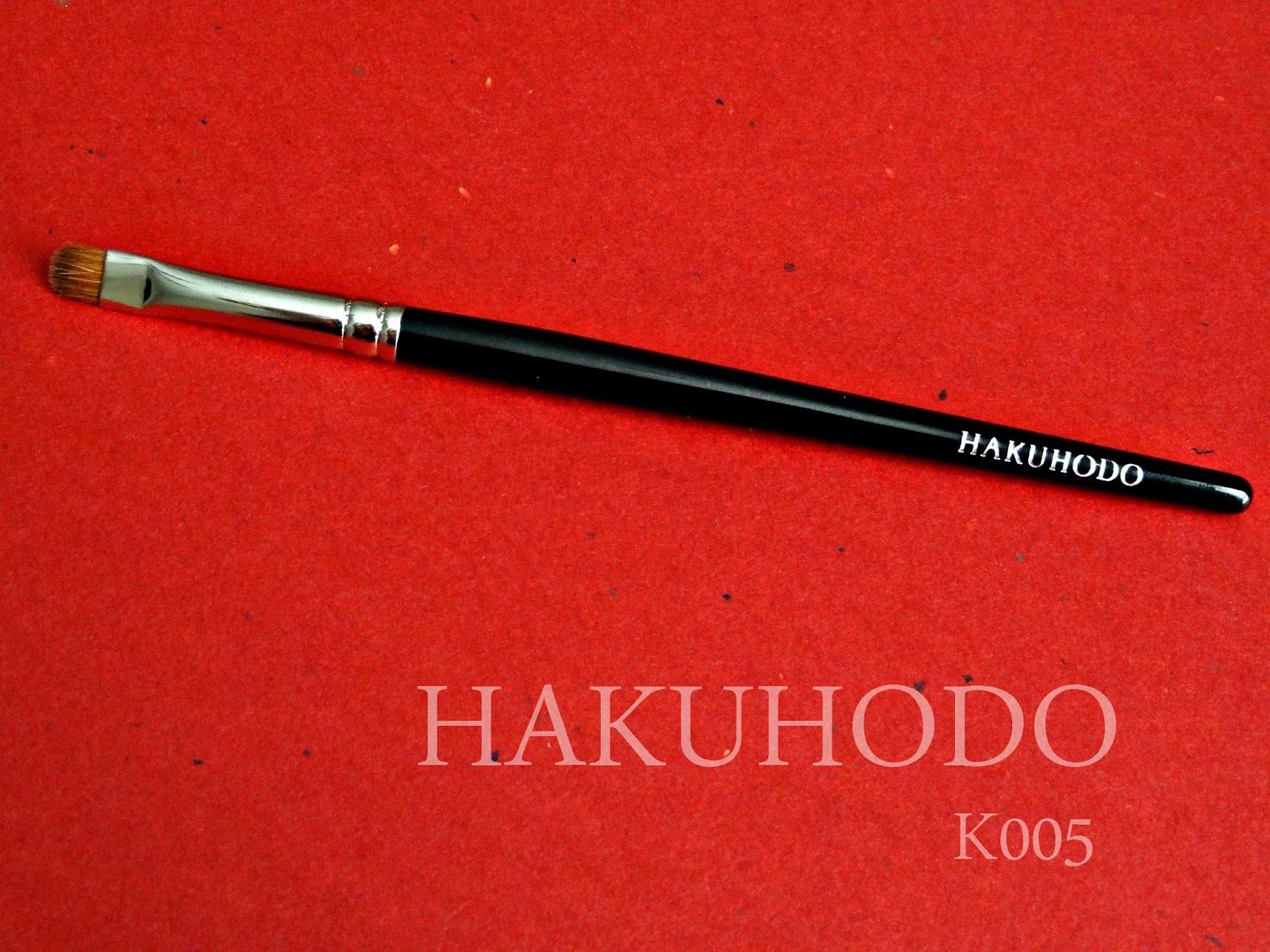 Makeup, Beauty and More Hakuhodo K005 Eye Shadow Brush Round and Flat