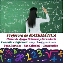 Profesora Particular de Matemática