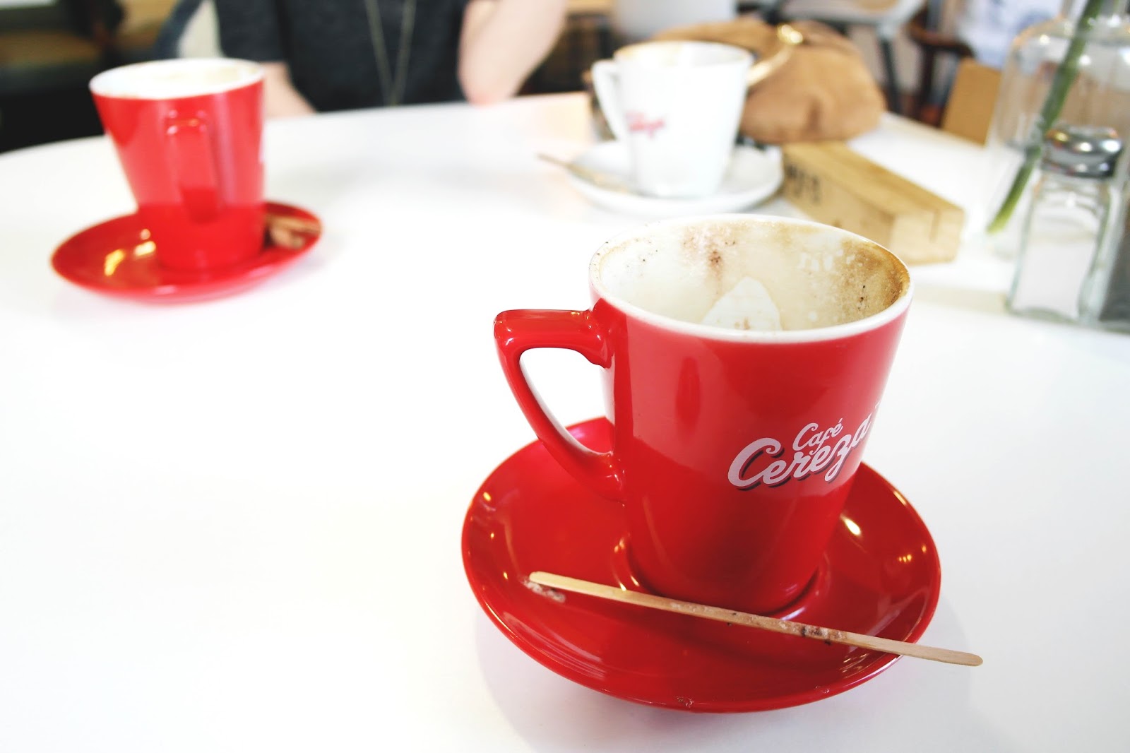 Saturday afternoons are for guzzling coffee.