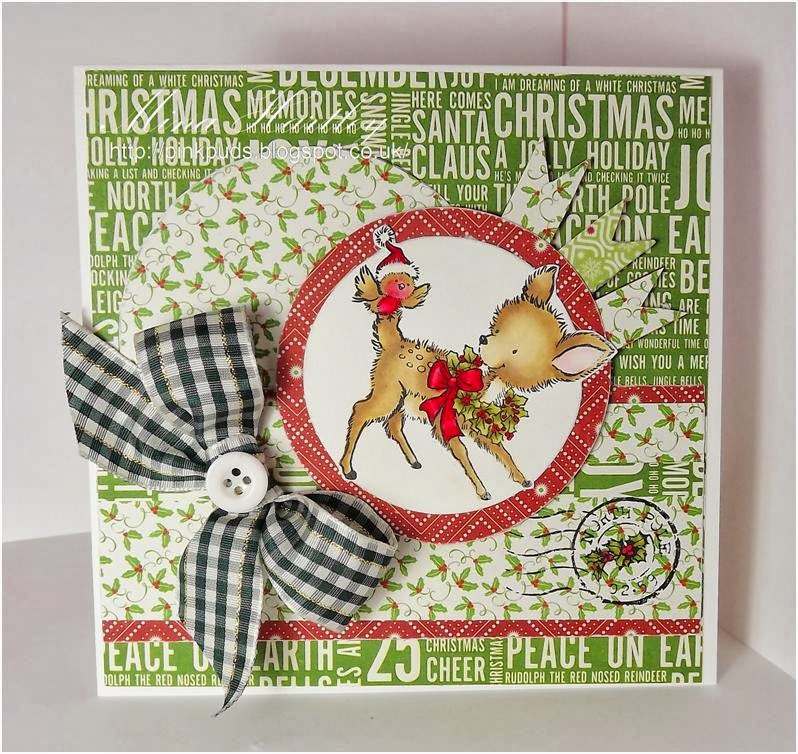 Pinkpuds: oooohhhh I love making Christmas cards&hellip;