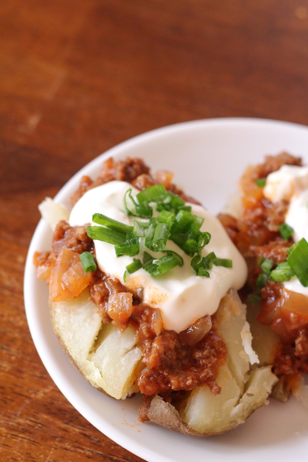 Sloppy Joe Baked Potatoes