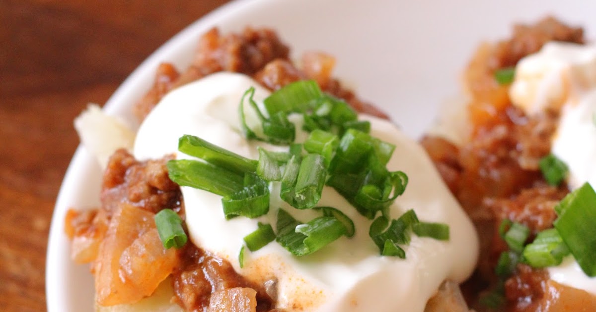 Sloppy Joe Baked Potatoes The Happy Flammily