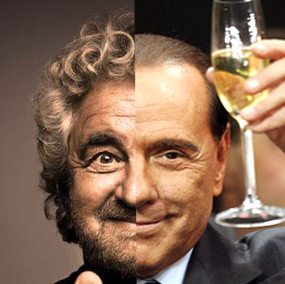 Risultati immagini per Beppe Grillo va a fanculo