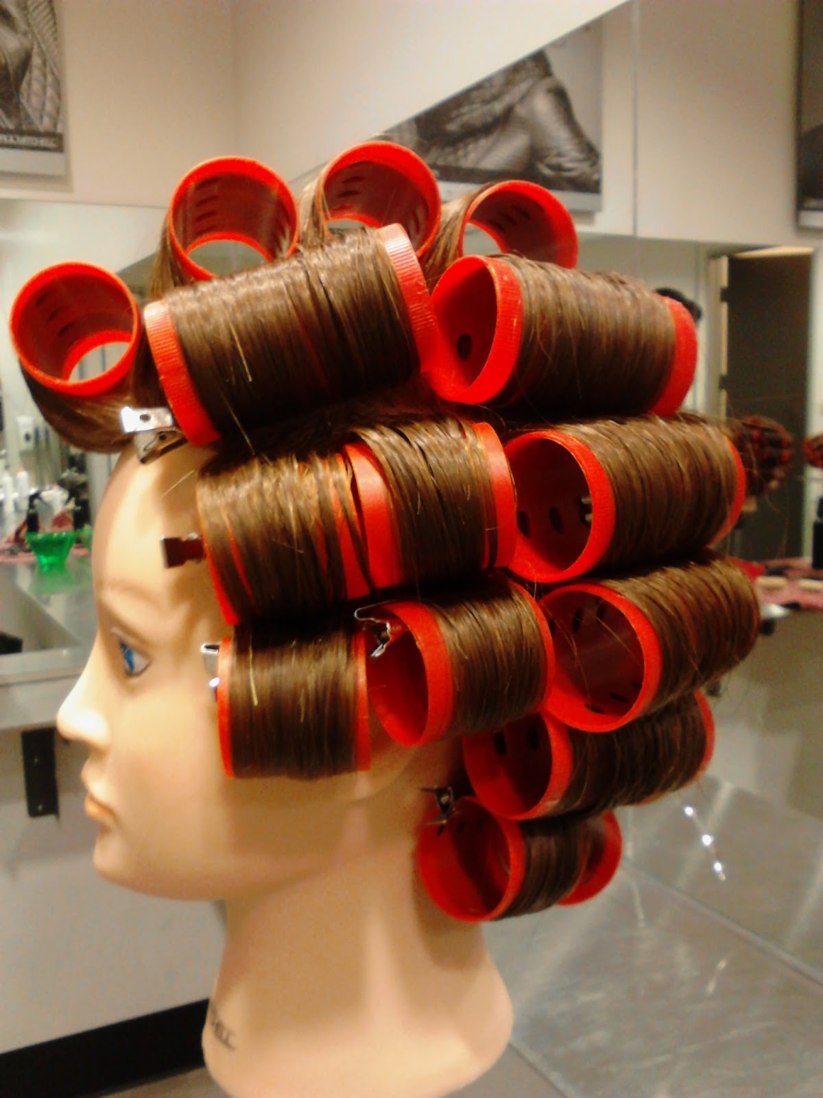 My Hair Journey Day 7 Paul Mitchell (roller placement)