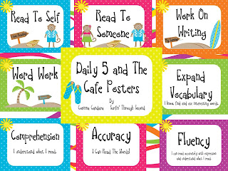 Daily 5 Cafe Posters