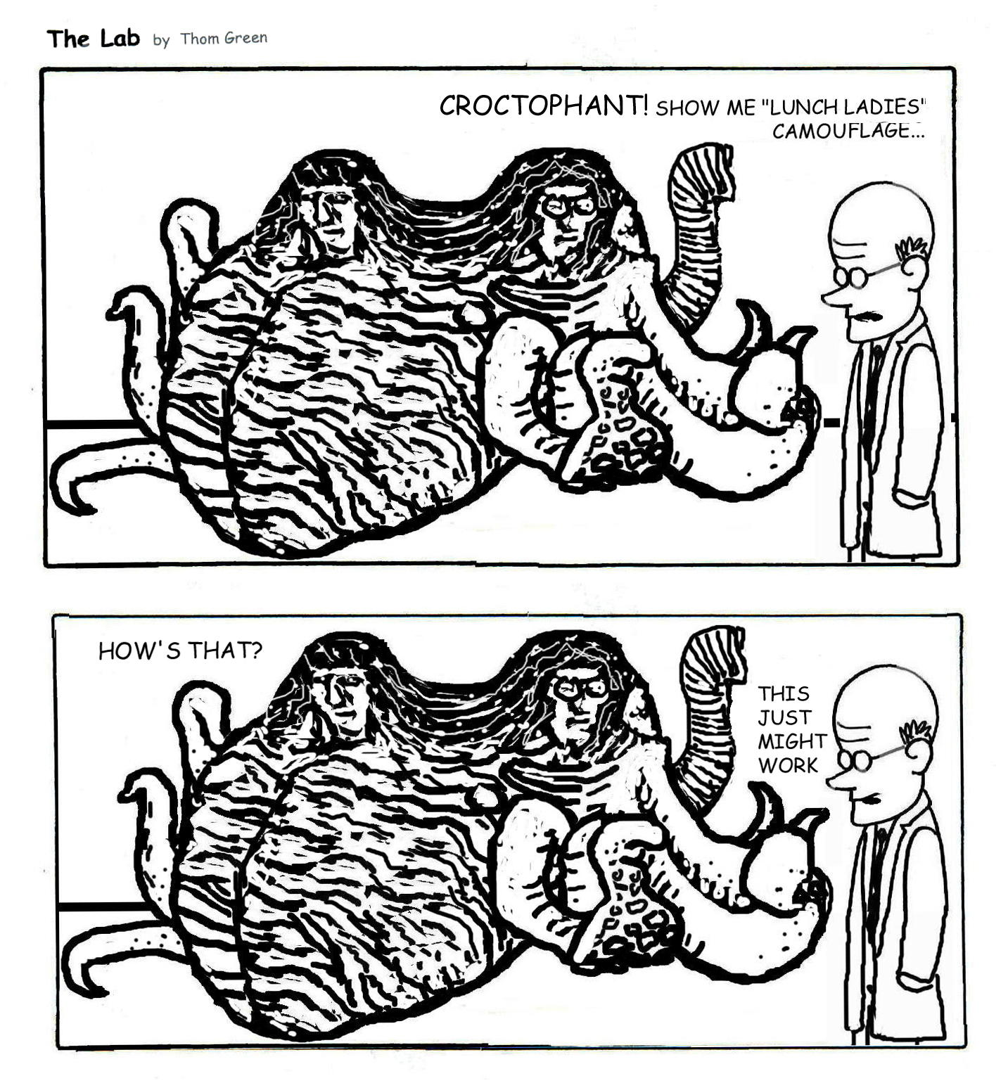 The Lab by Thom Green Cartoon #53