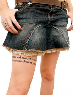 cool thigh tattoos