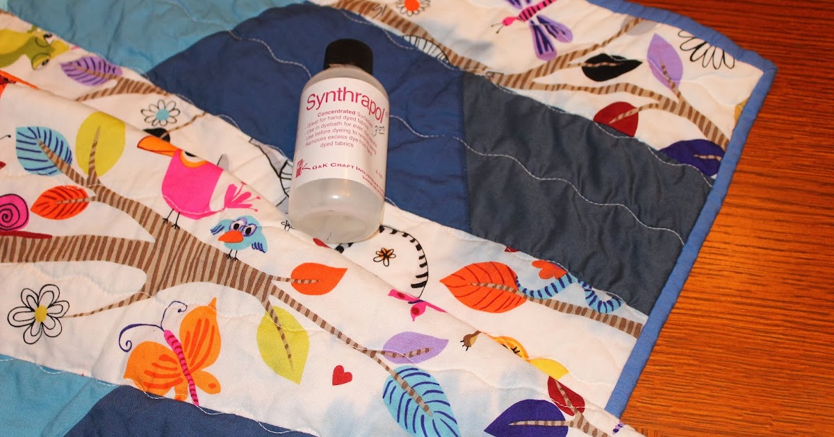 Quilting is more fun than Housework... When Fabrics Bleed