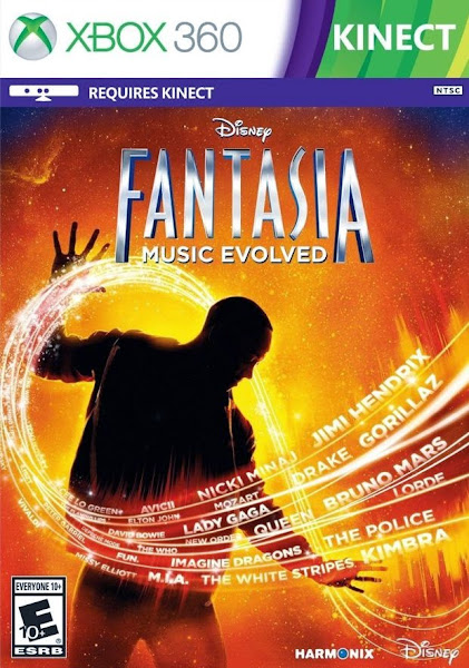 Disney Fantasia Music Evolved Xbox 360 Region Free