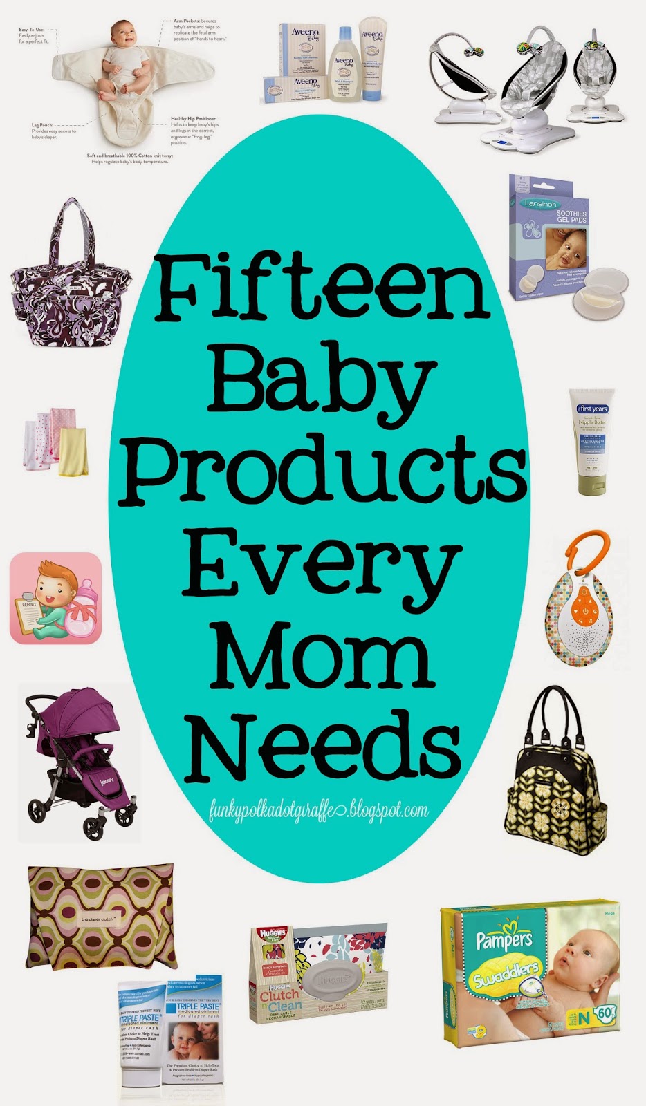 Funky Polkadot Giraffe 15 Baby Products Every Mom Needs