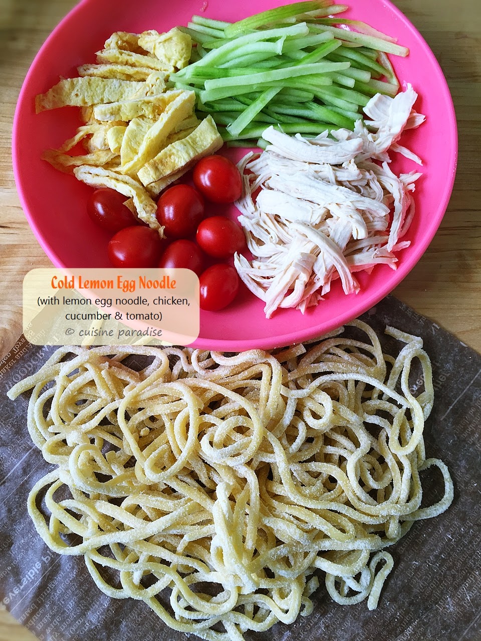 Give Peas a Chance: Chinese Egg Noodles (Philips Pasta Maker)