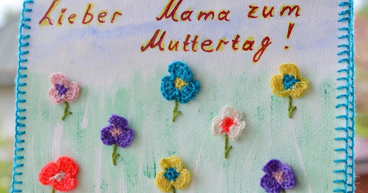 Basteln Mit Lilli Geschenk Zum Muttertag Podarok Mame