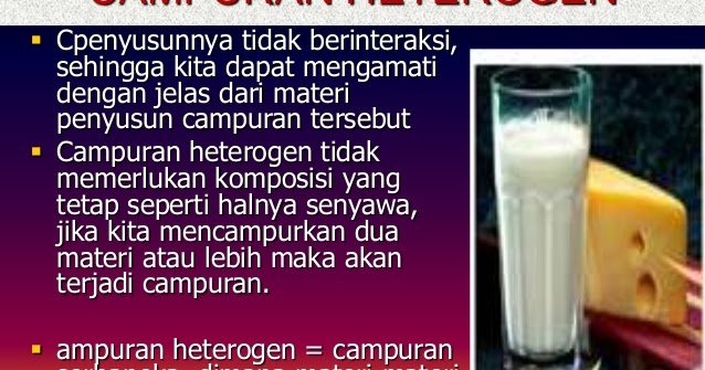 Pengertian Dan Contoh Campuran Heterogen Pay Pelajaran