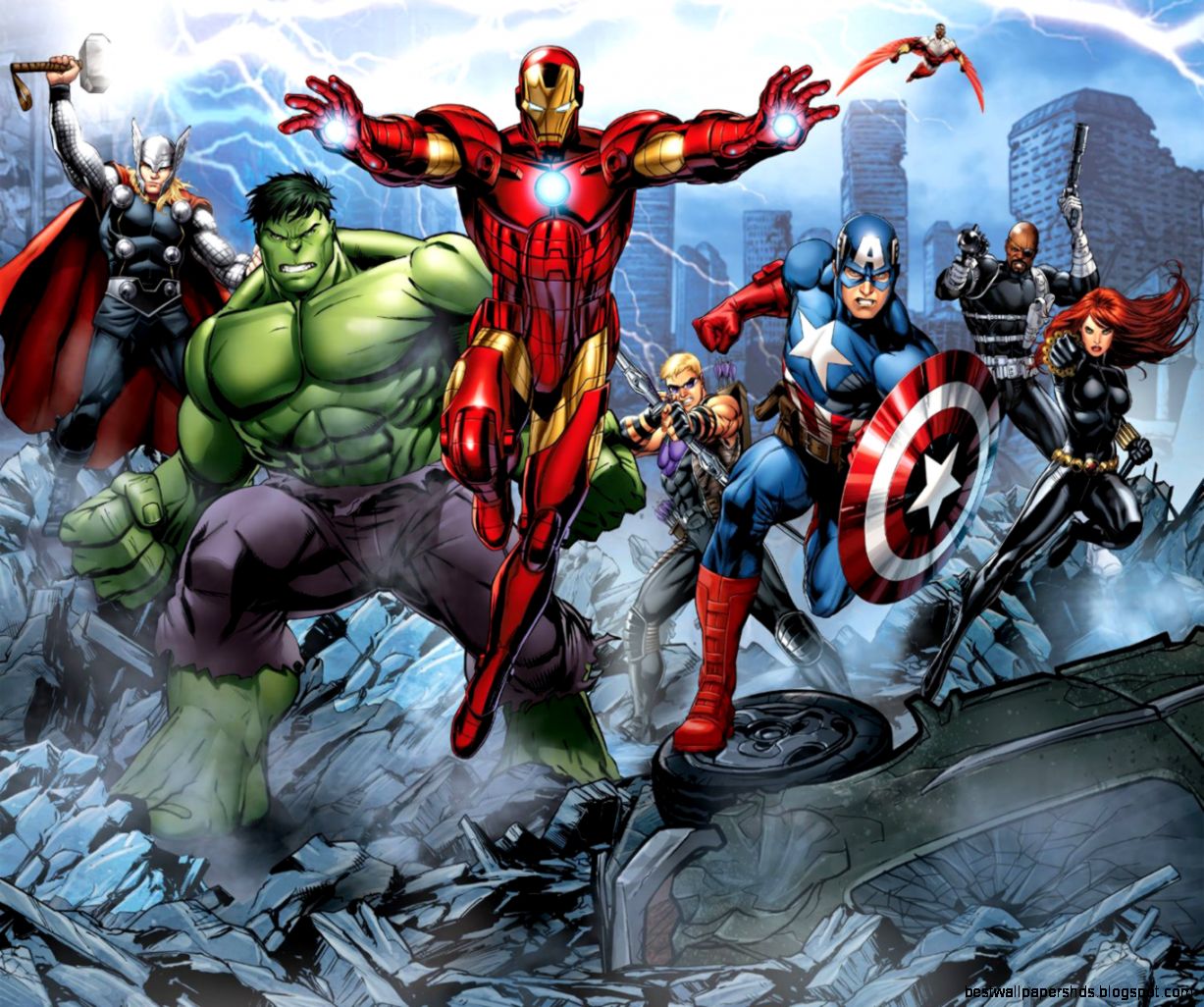 Avengers Assemble Full Wall Avengers Assemble Full Wall