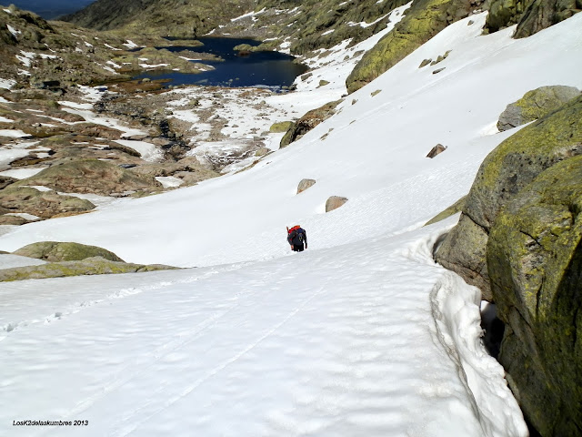 Rutas Gredos, subiendo Los Machos