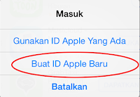 Buat ID baru