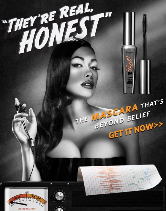 benefit they're real! mascara