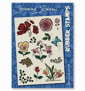 Joanna Sheens Embroidered Flowers stamps
