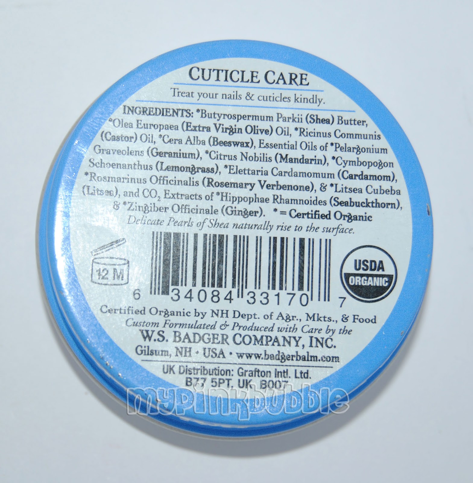 Badger bálsamo para cuidado de cutículas (Badger cuticle care) My