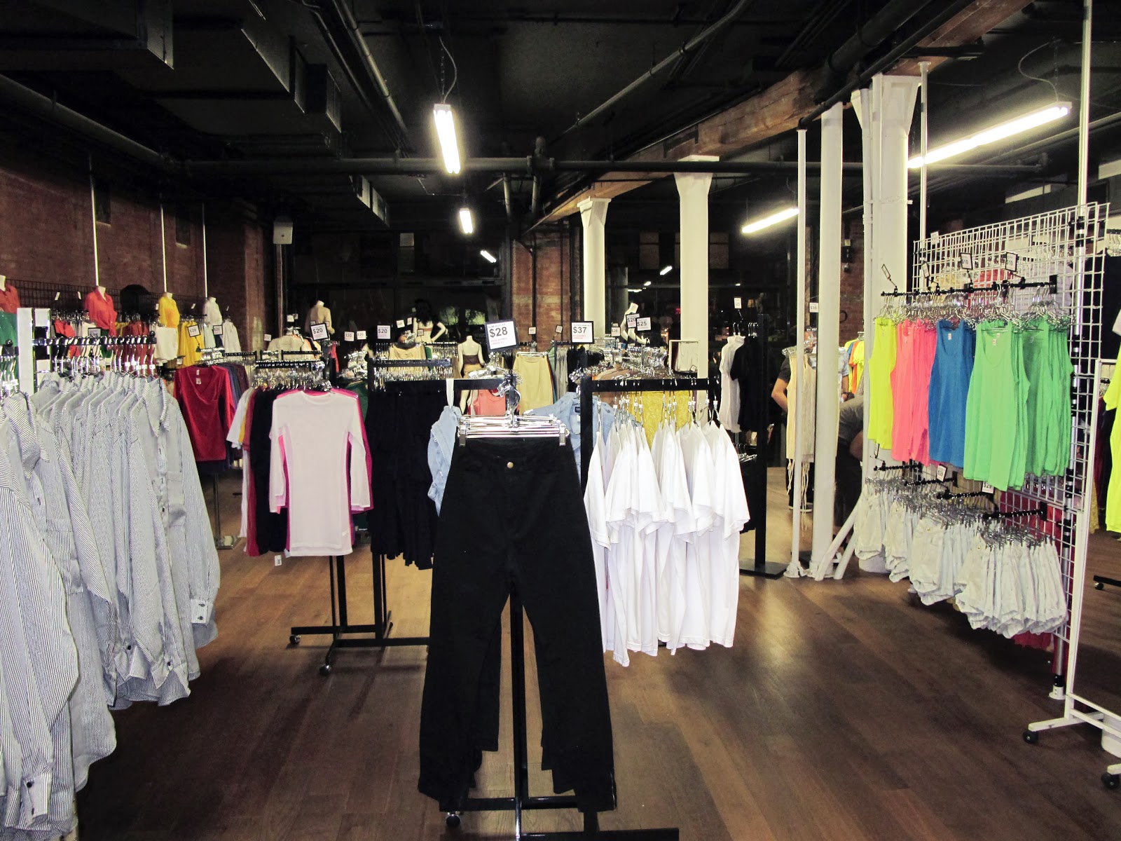 CLICK/CLASH // American Apparel Factory Outlet SoHo, NYC Press