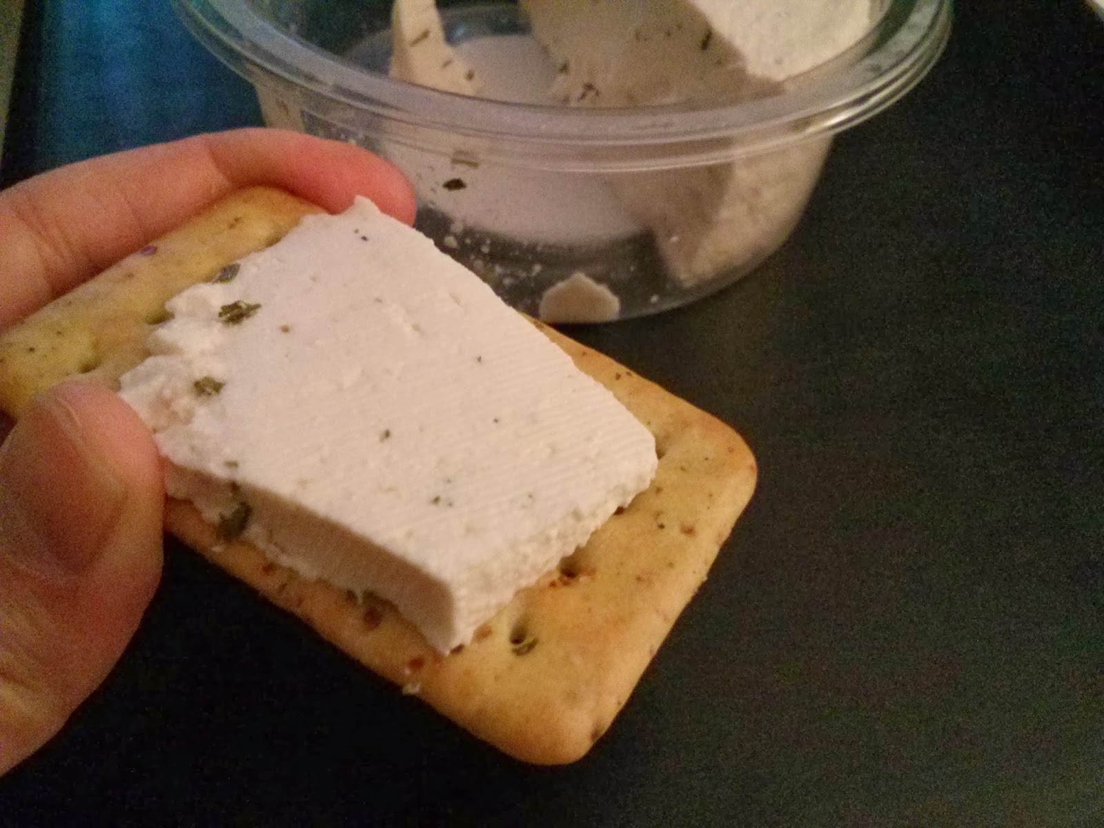 the Dirty Vegan Real Cultured Almond Milk Cheese...VeganFriendly!
