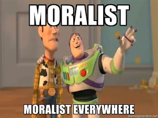 The moralist needs the gospel