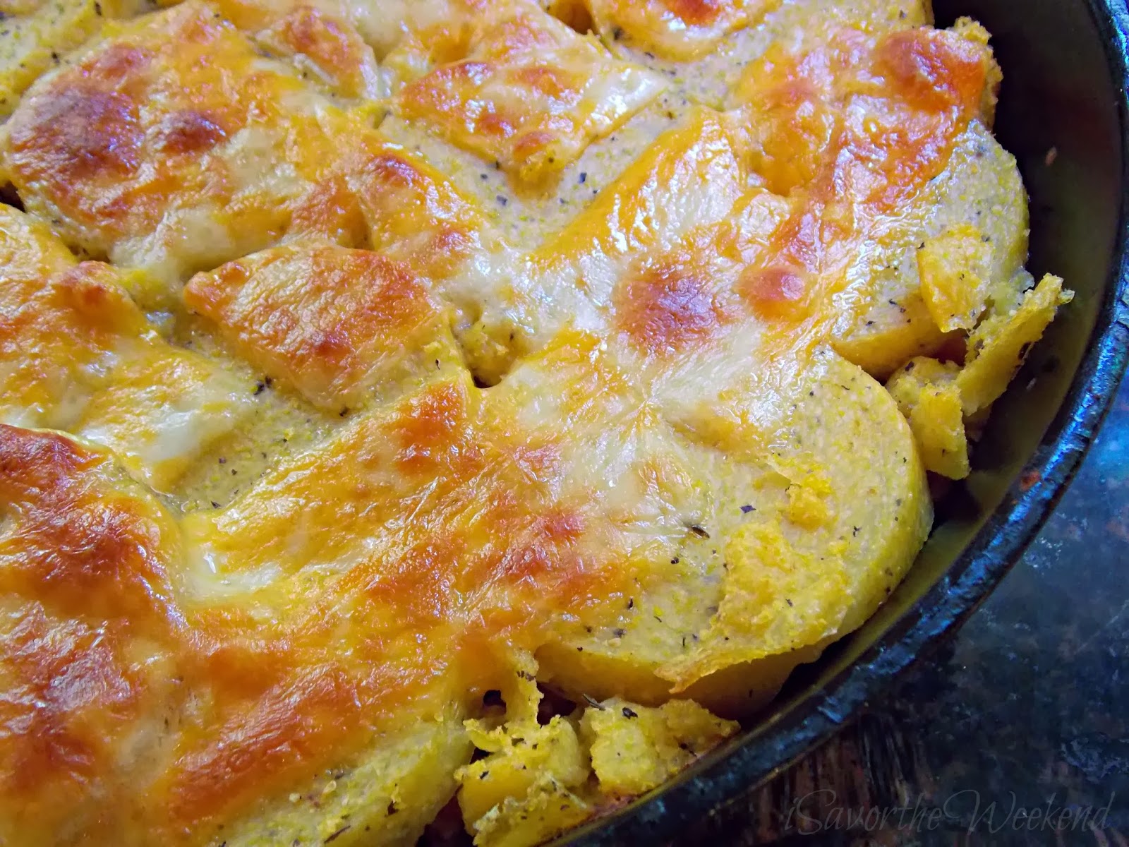 iSavor the Weekend Polenta Tamale Pie