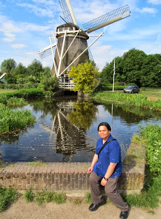 Amsterdam Netherlands Riekermolen Windmill Rembrandt's Mill