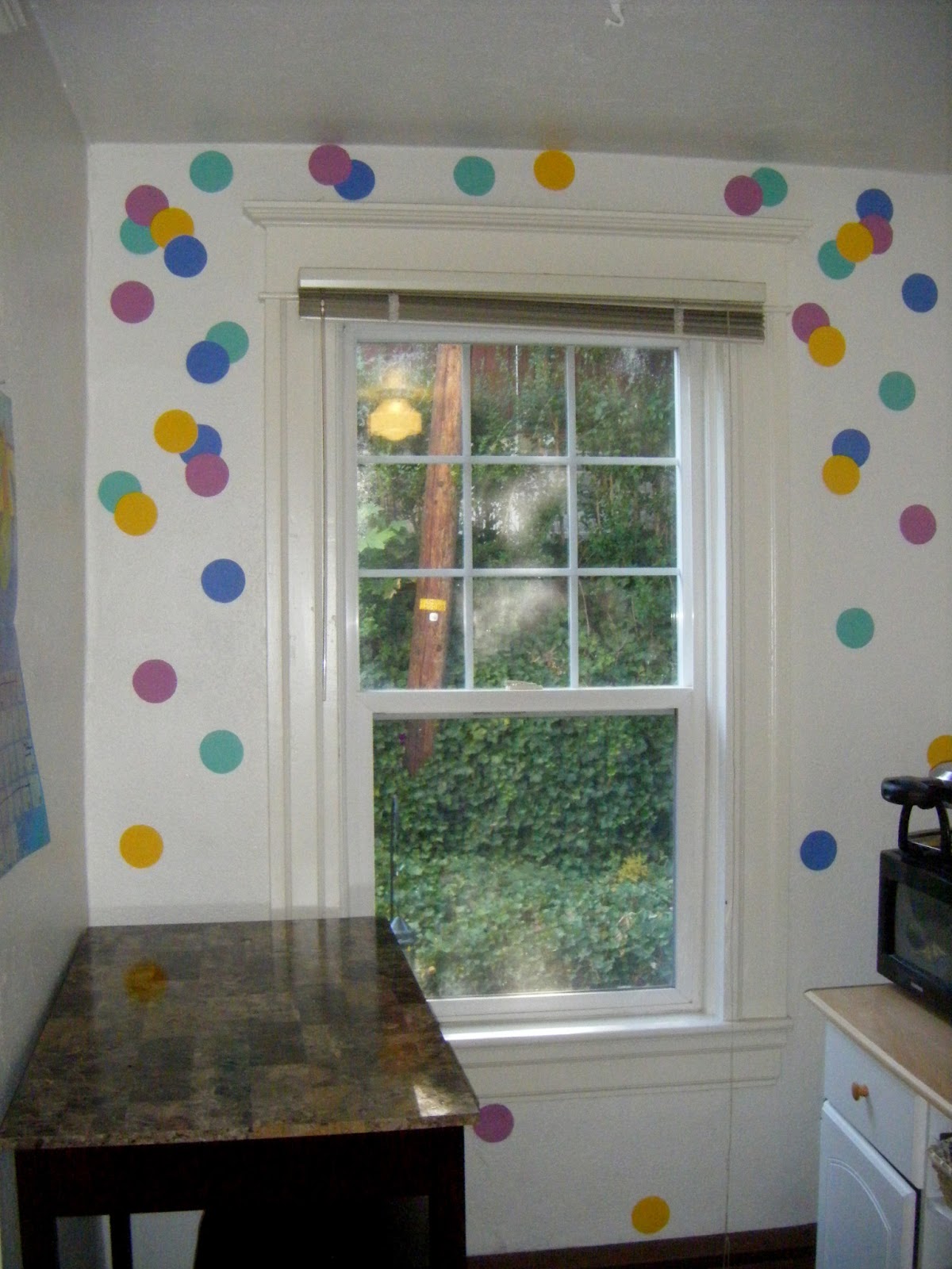 shellmo DIY Polka Dot Wall