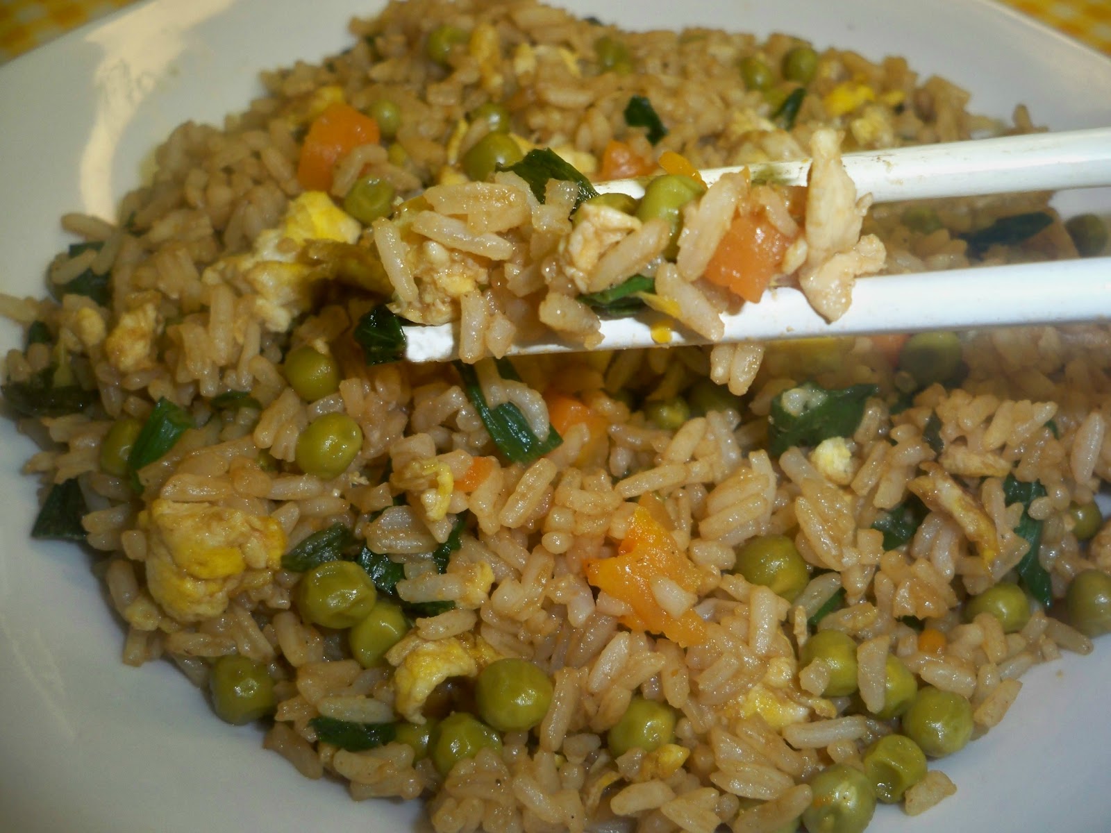 Gramma's in the kitchen Chicken Fried Rice
