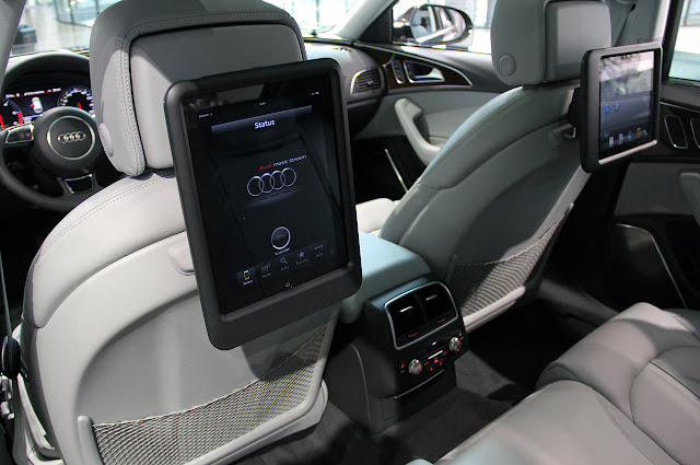 мониторы в подголовники Audi A6 Allroad Quattro 2012 