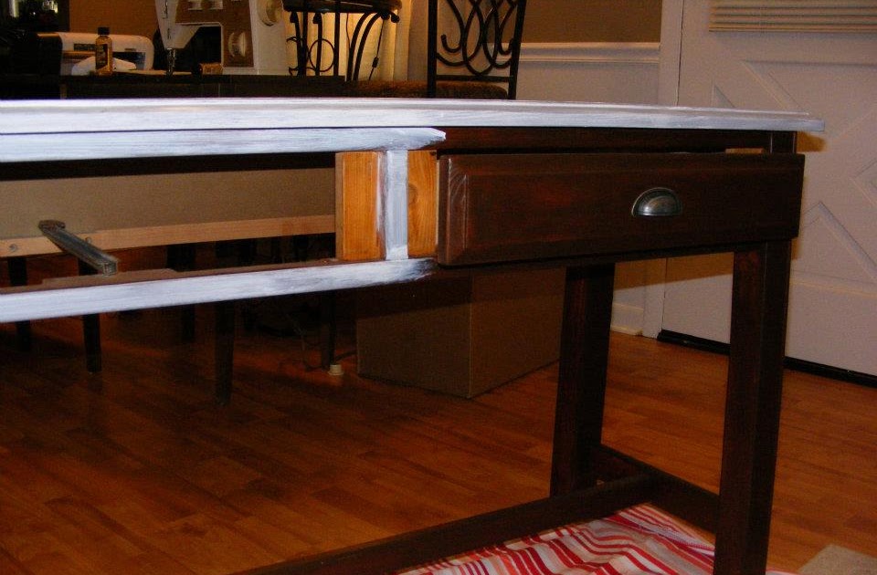 Creating Love & Joy Red Sofa Table