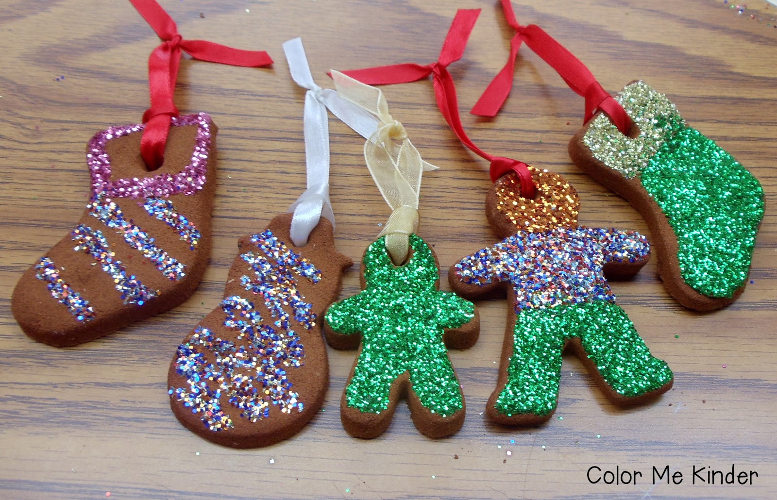 Cinnamon Applesauce Ornament Fun!! Color Me Kinder