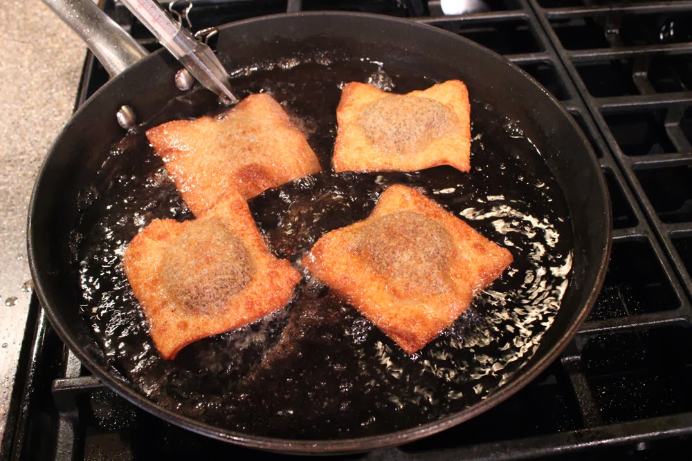 ItalianFusion Fried Chocolate Pancetta Ravioli