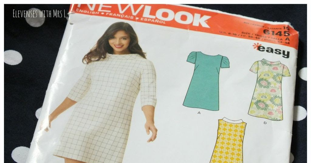 new look shift dress pattern