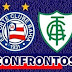 Todos os confrontos de Bahia x América-MG