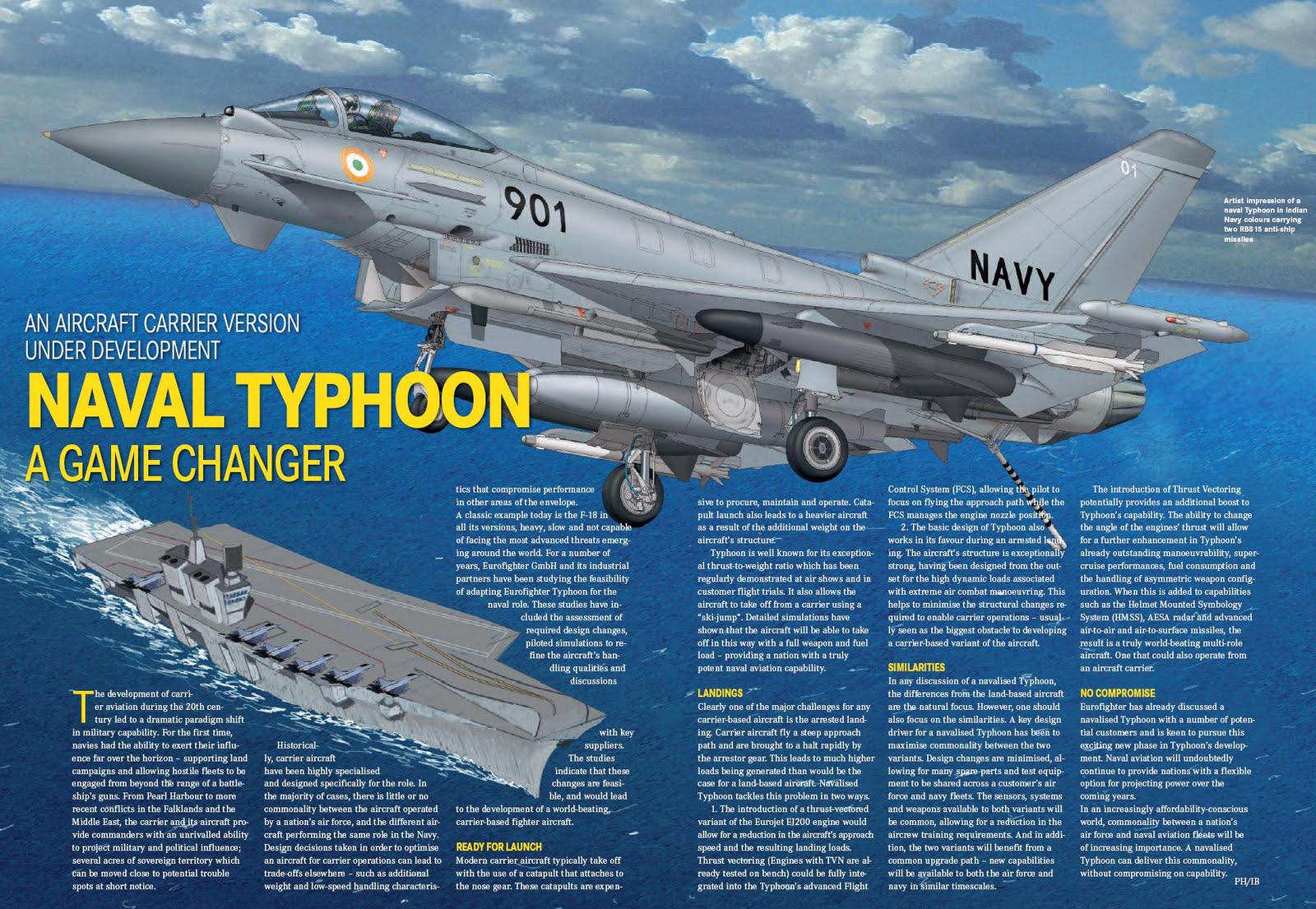 Navalised Typhoon