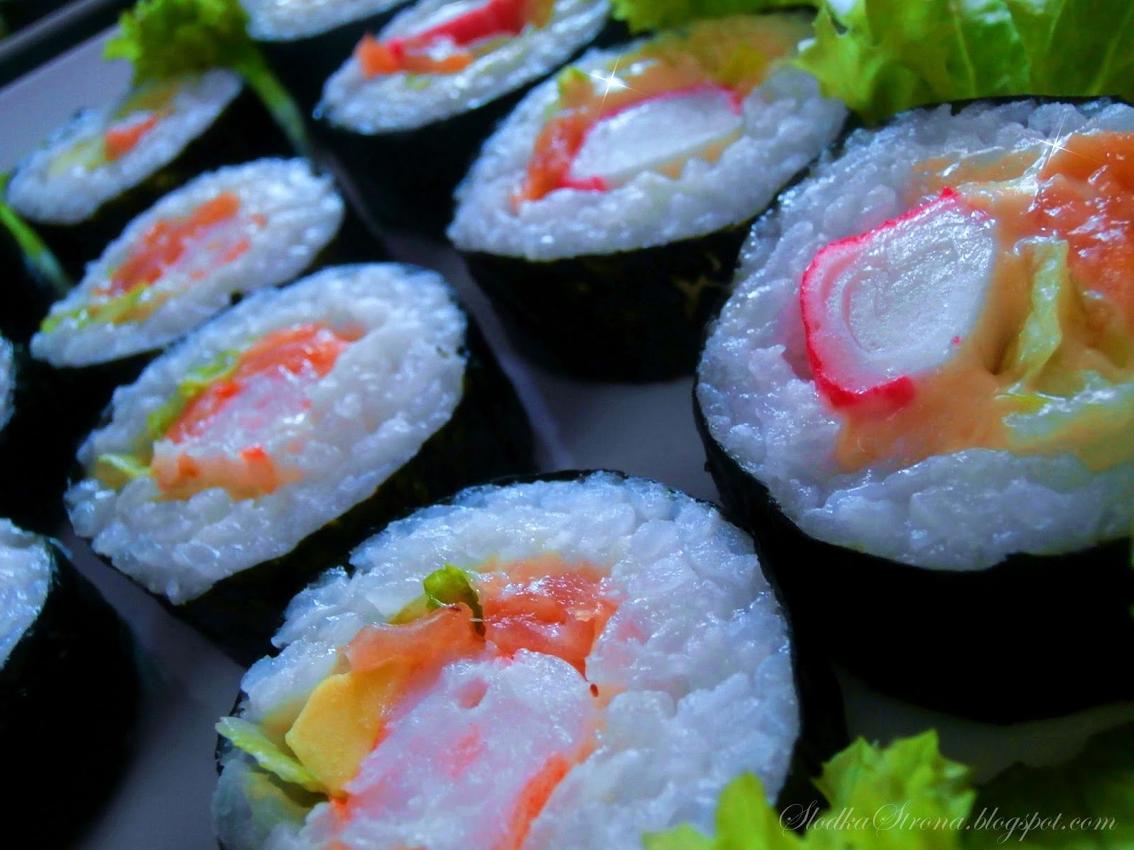 Sushi - Futomaki - Przepis - Słodka Strona