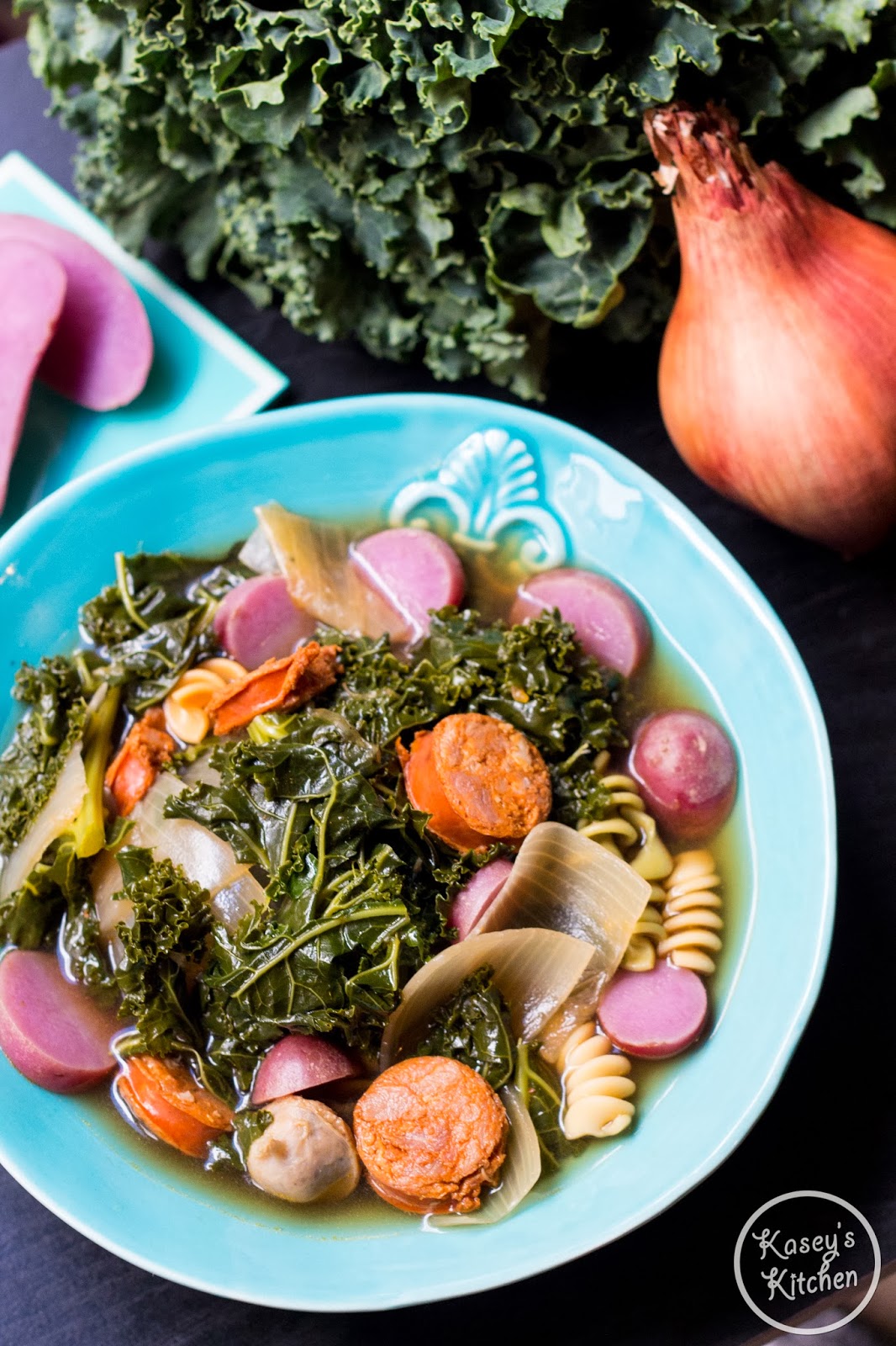 Kasey's Kitchen: Portuguese Kale Soup Recipe