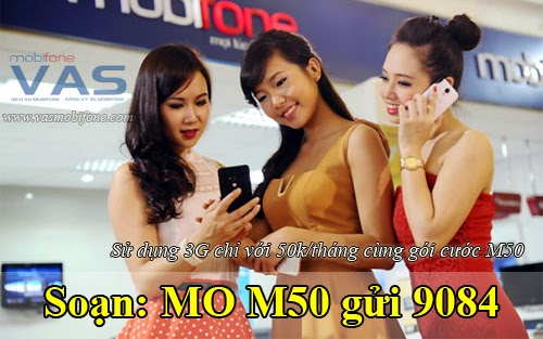 Đăng ký gói M50 Mobifone